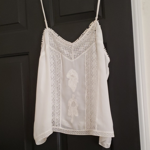 none Tops - Lace, Sheer Tank